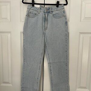 WeWoreWhat Relaxed Straight Leg Jeans